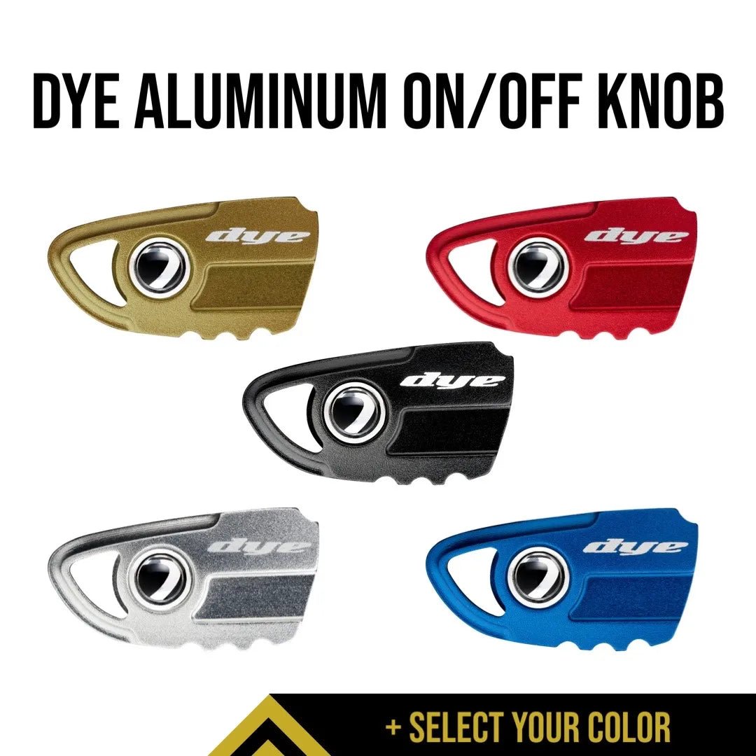 Dye Aluminum ASA Knob - DSR+ / M3+ / CZR+ - Time 2 Paintball