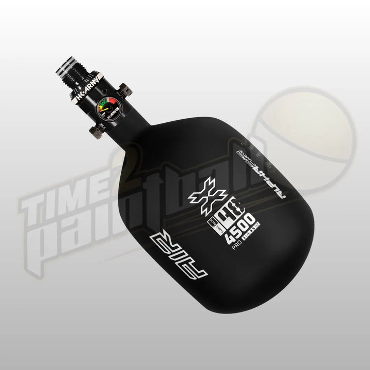 HK Army Alpha Air 48/4500 Tank w/ HP8 - Shadow (Black/White) - Time 2 Paintball