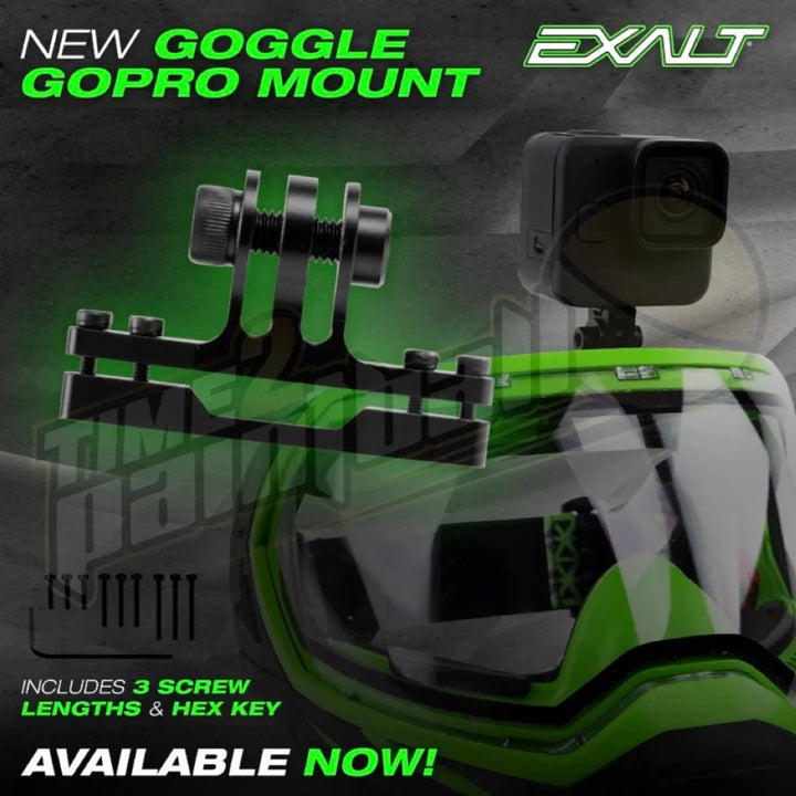 Exalt Goggle GoPro Camera Mount - Black - Time 2 Paintball
