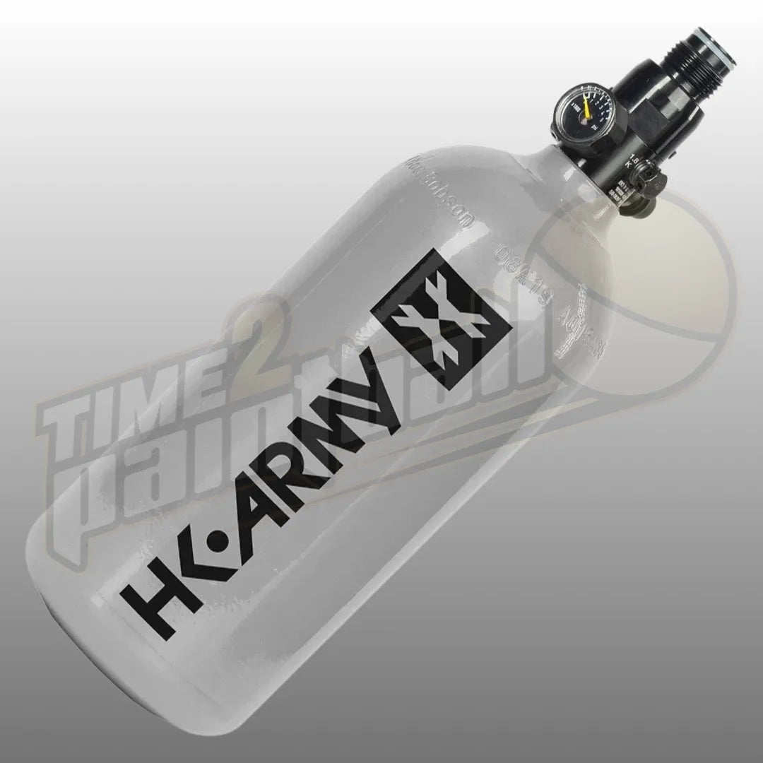 HK Army Aluminum HPA Tank 48/3000 - Gunmetal - Time 2 Paintball