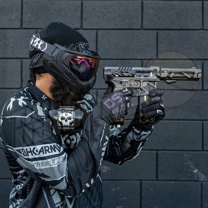 HK Army Extra Lite Carbon Fiber Tank 36/4500 - Doom Black/White - Time 2 Paintball