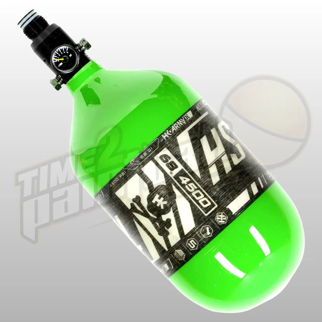 HK Army HSTL Carbon Fiber Tank 68/4500 - Green - Time 2 Paintball