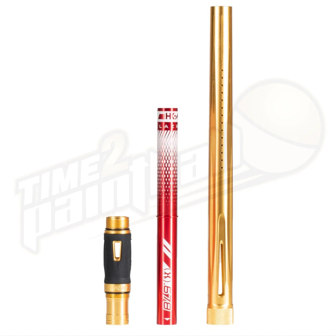 HK Army LAZR Barrel Kit AC 15" Dust Gold Color Inserts - Time 2 Paintball