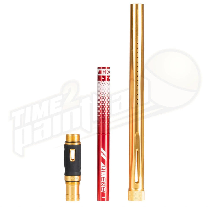 HK Army LAZR Barrel Kit AC 15" Dust Gold Color Inserts - Time 2 Paintball