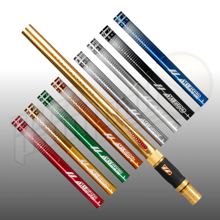 HK Army LAZR Barrel Kit AC 15" Dust Gold Color Inserts - Time 2 Paintball