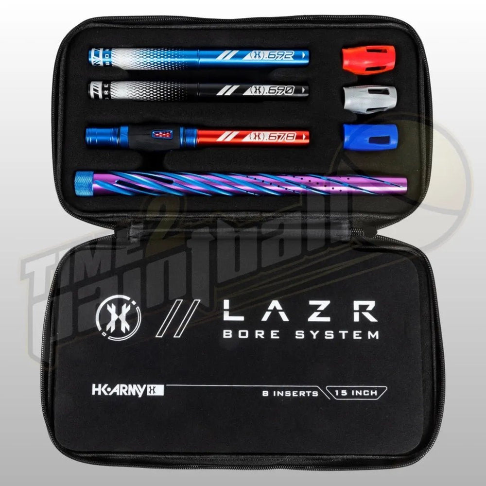 HK Army LAZR Elite Orbit Barrel Kit AC 15" Blue/Purple Color Inserts - Time 2 Paintball