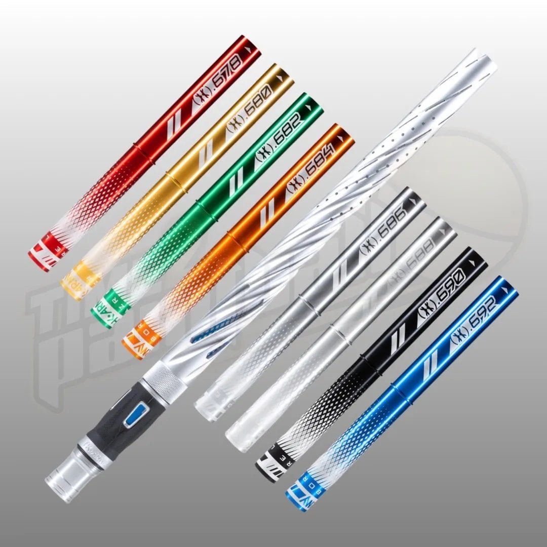 HK Army LAZR Elite Orbit Barrel Kit AC 15" Dust Silver Color Inserts