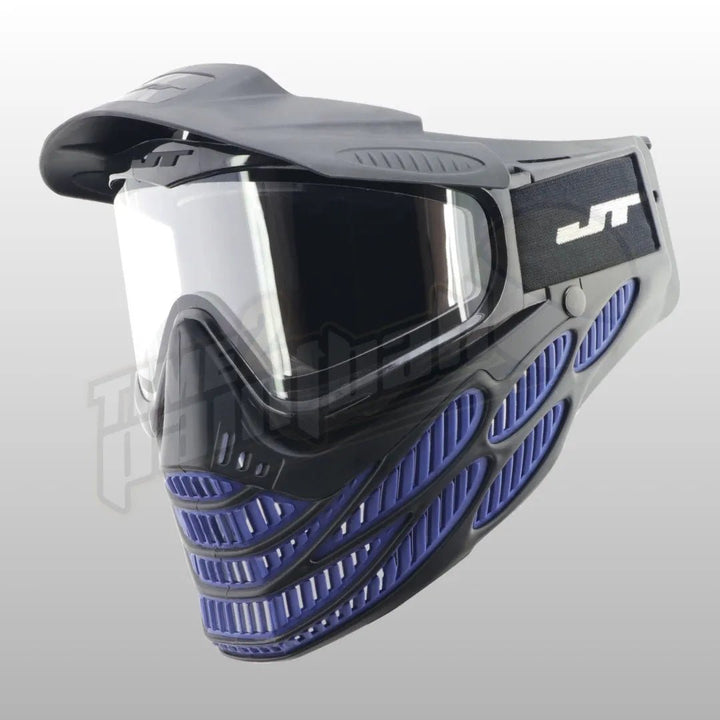 JT Flex 8 Thermal Goggles - Black/Blue - Time 2 Paintball