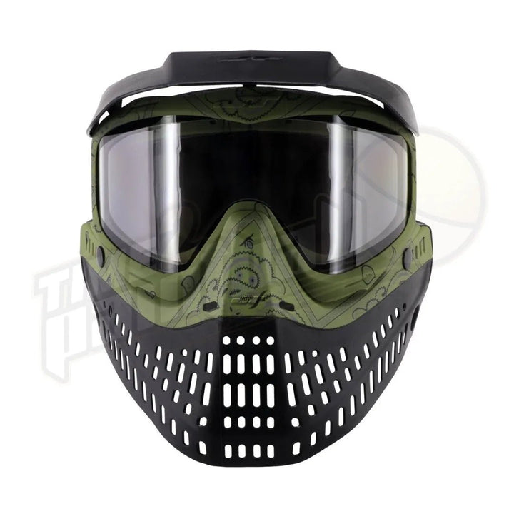 JT Proflex LE Bandana Green w/ Clear & Smoke Lenses - Time 2 Paintball