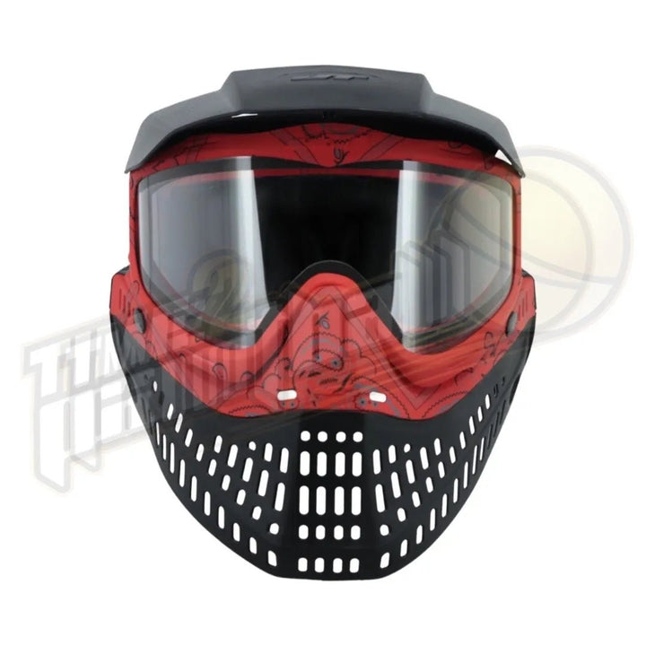 JT Proflex LE Bandana Red w/ Clear & Smoke Lenses - Time 2 Paintball