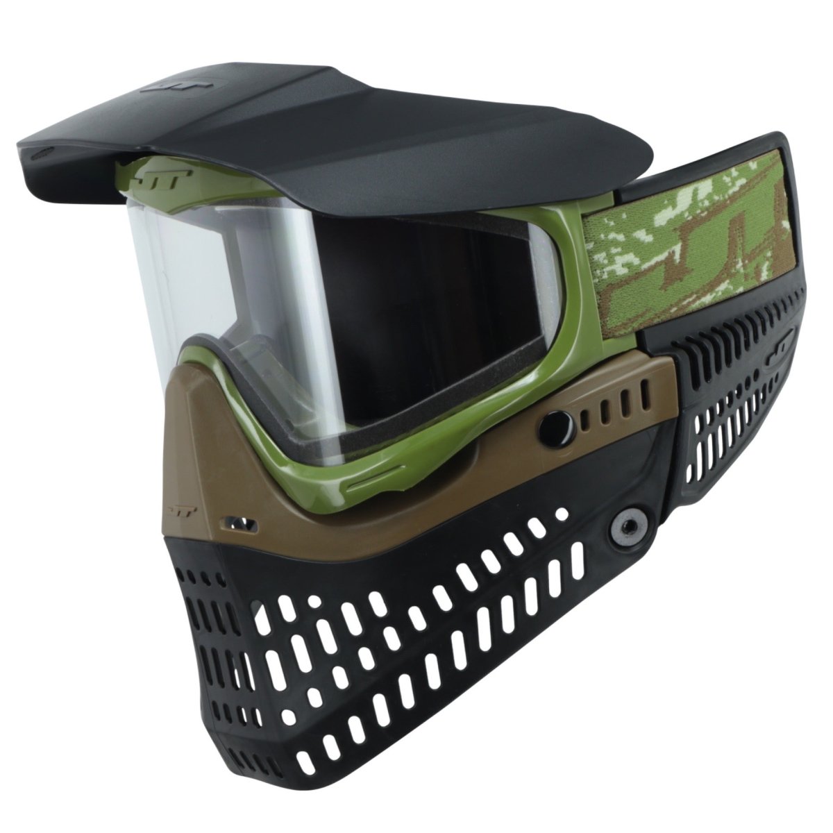 JT Proflex LE Bandana Red w/ Clear & Smoke Lenses - Time 2 Paintball