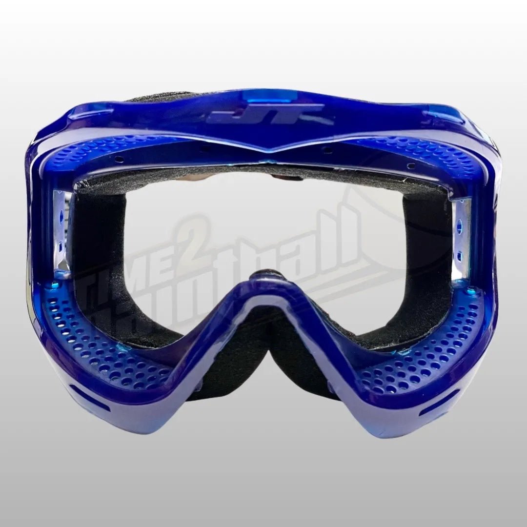 JT Spectra Proflex Parts - Goggle Frame Assembly LE ICE - BLUE - Time 2 Paintball