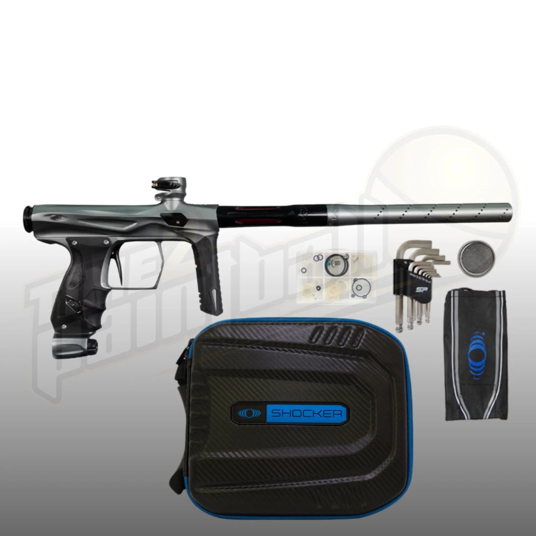 SP Shocker AMP Pewter/Black - Time 2 Paintball