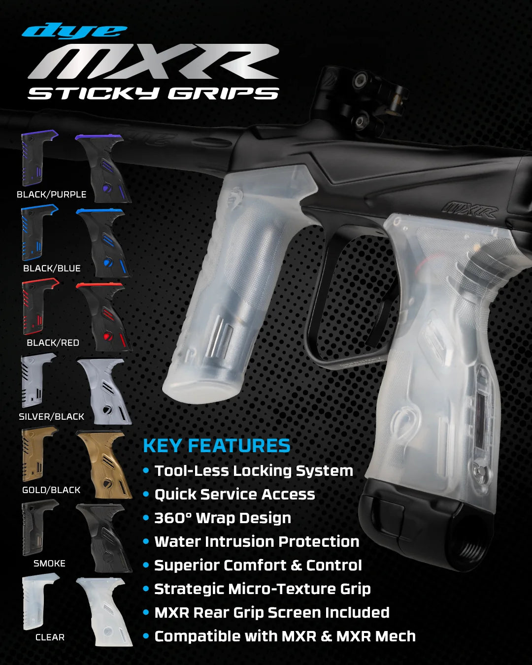 Dye MXR Sticky Grip Kit
