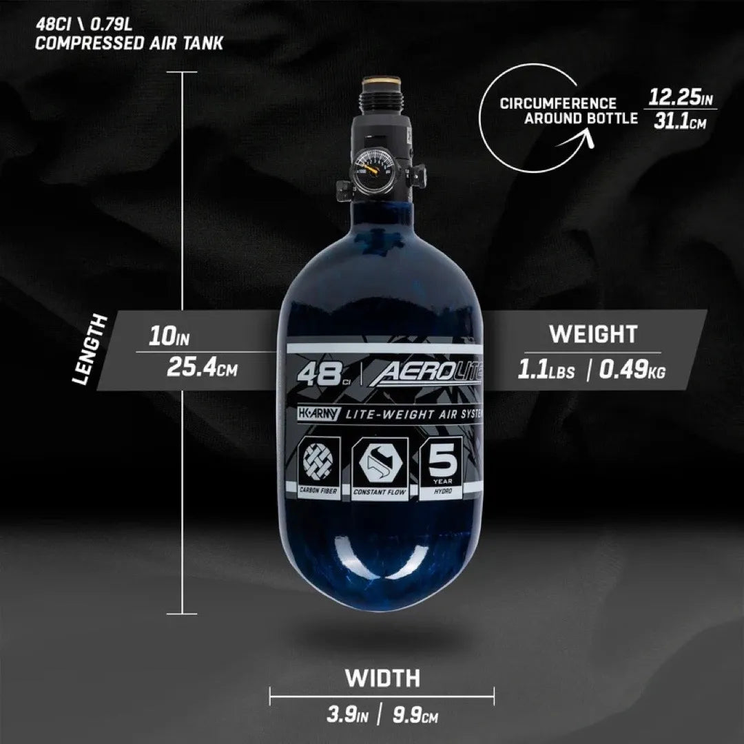 HK Army Aerolite Carbon Fiber Tank 48/4500