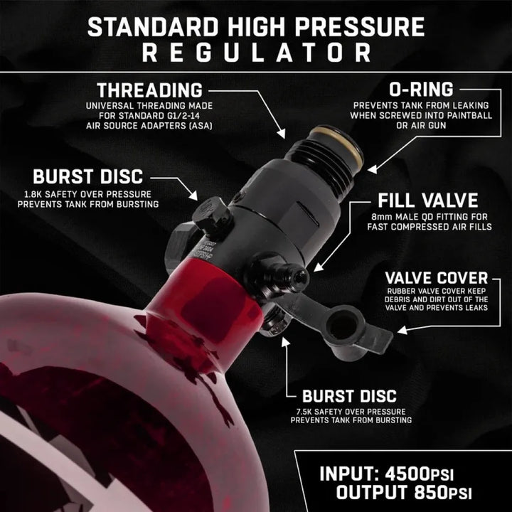 HK Army Aerolite Carbon Fiber Tank 48/4500