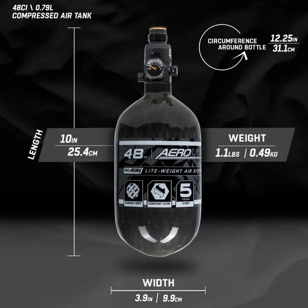 HK Army Aerolite Carbon Fiber Tank 48/4500