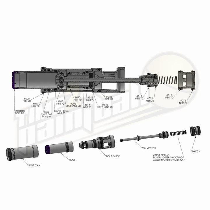 Method DLX Luxe Idol / TM40 Upgrade Bolt Kit (LUX082)