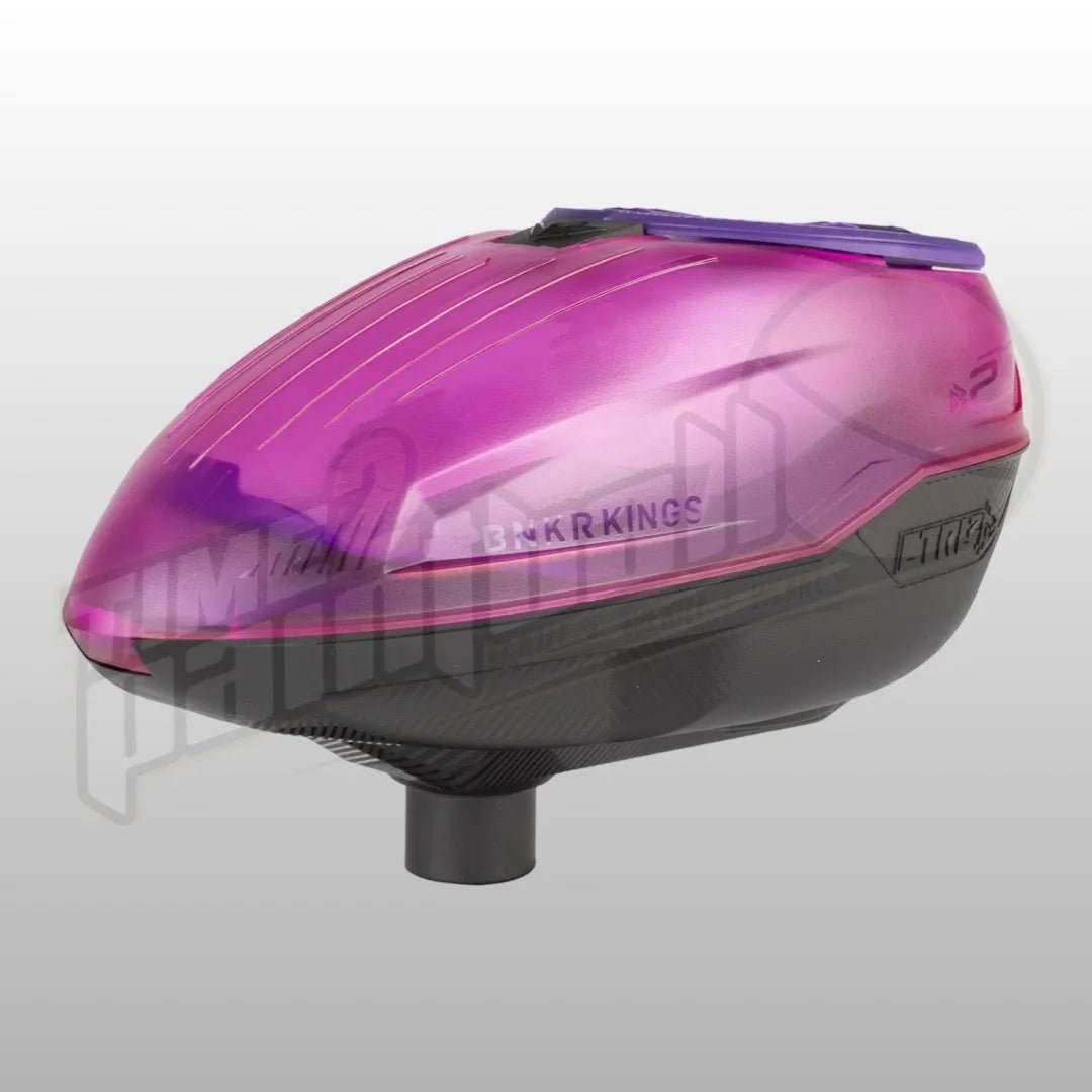 BunkerKings CTRL2 Loader - Crystal Smoke Purple - Time 2 Paintball