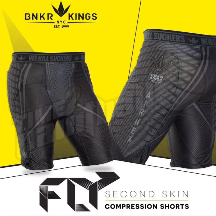 BunkerKings Fly Compression Shorts - Time 2 Paintball