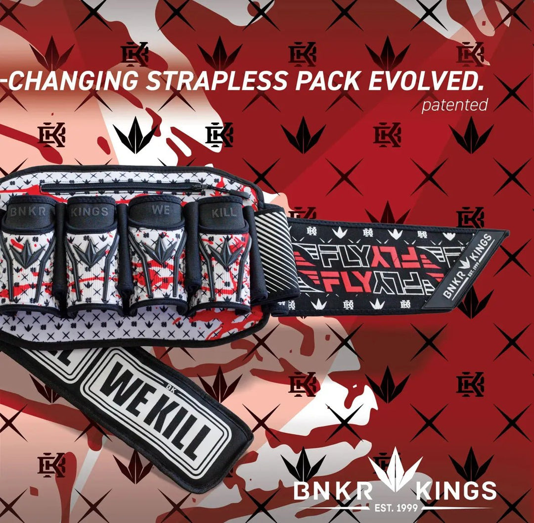 BunkerKings Fly2 Strapless Pack - Time 2 Paintball