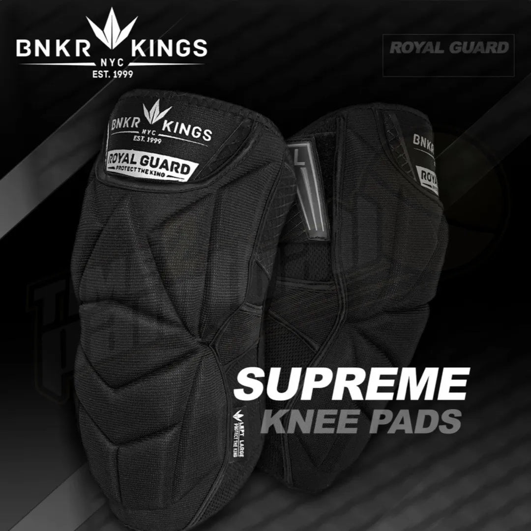 BunkerKings V2 Supreme Knee Pads - Time 2 Paintball
