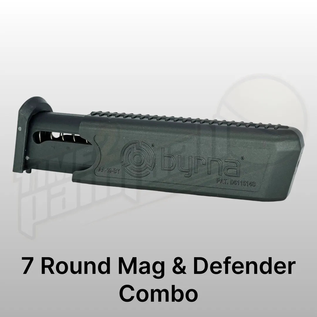 Byrna 7 Round Magazine & Mag Defender Combo - Time 2 Paintball