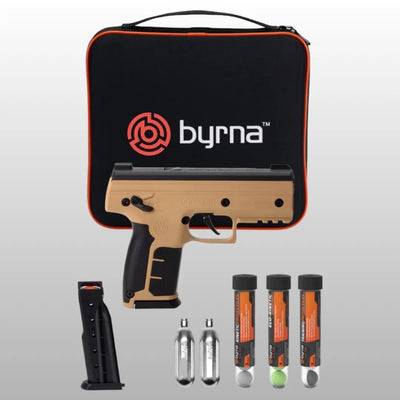 Byrna SD Kinetic Kit - Tan - Time 2 Paintball