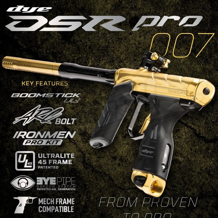 Dye DSR PRO Paintball Marker - Time 2 Paintball