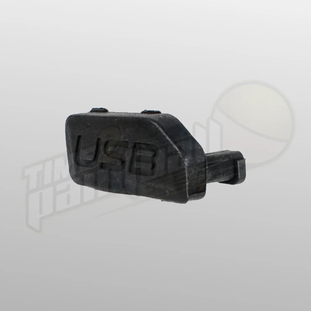 Dye M2 - M3+ DLS Rubber Grip USB Cover - Black - Time 2 Paintball