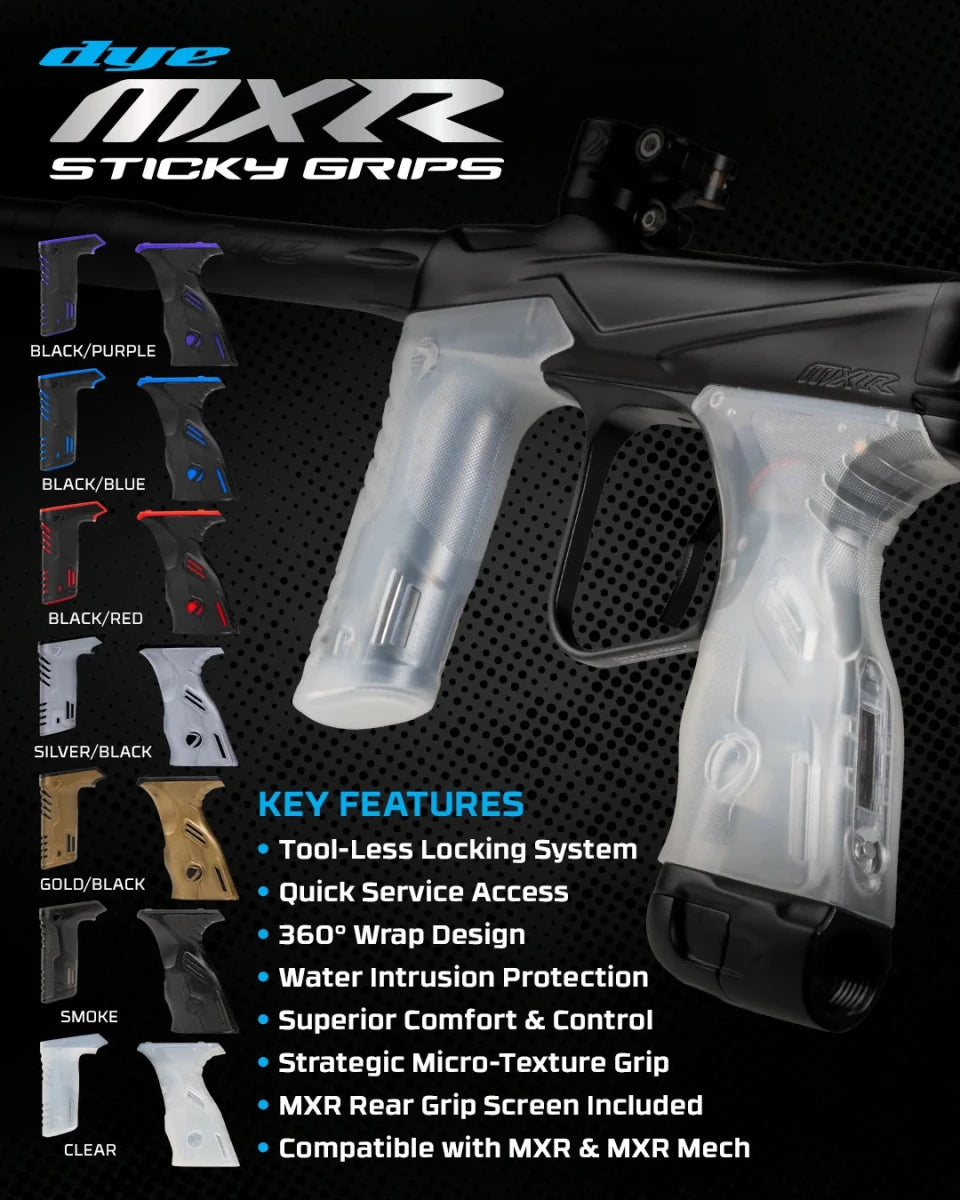 Dye MXR Sticky Grip Kit - Time 2 Paintball
