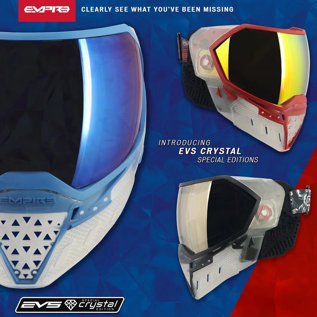 Empire EVS Crystal SE Goggles - Time 2 Paintball