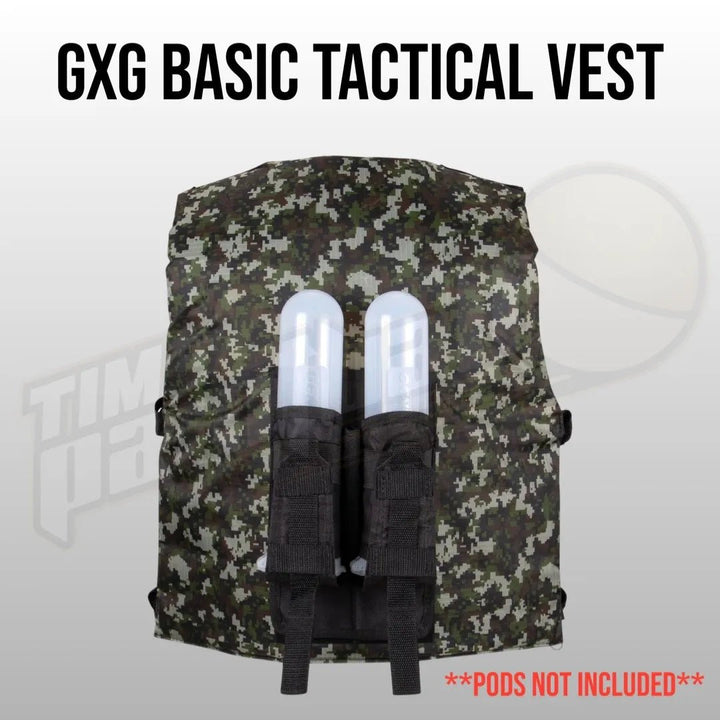 GXG Basic Tactical Vest - Time 2 Paintball