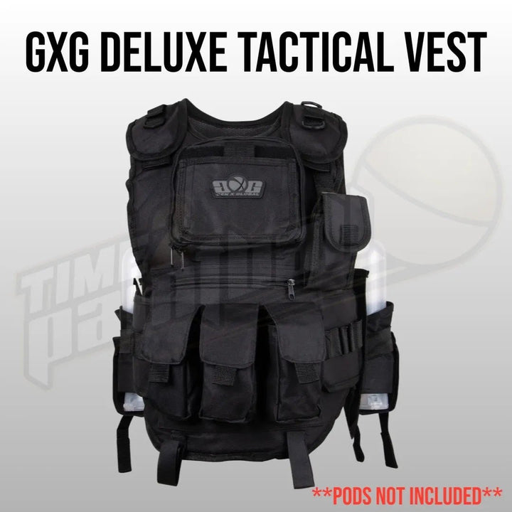 GXG Deluxe Tactical Vest - Time 2 Paintball