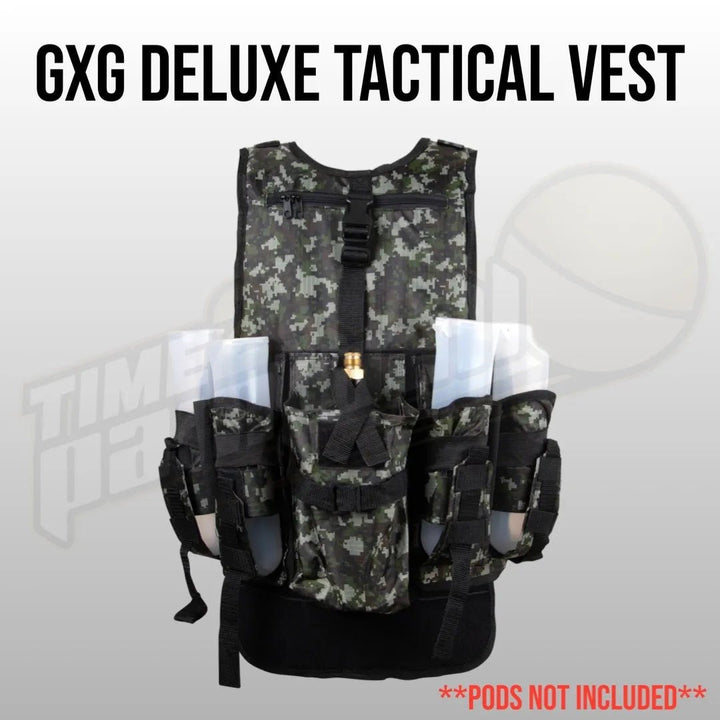 GXG Deluxe Tactical Vest - Time 2 Paintball