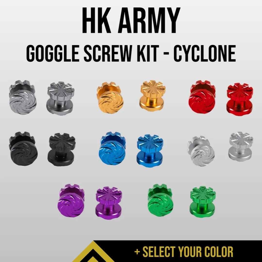 HK Army Goggle Screw Set - Cyclone - Time 2 Paintball