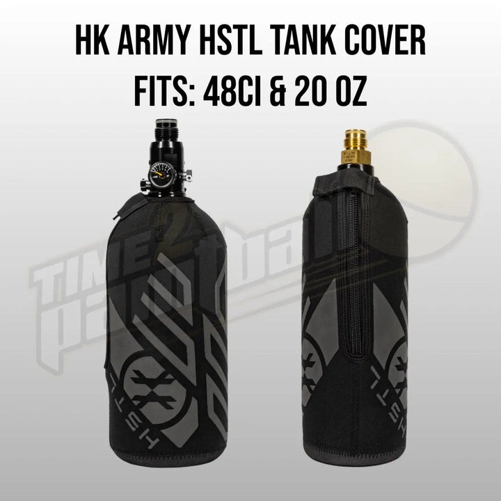 HK Army HSTL Tank Cover - Fits 48ci / 20 oz - Black - Time 2 Paintball