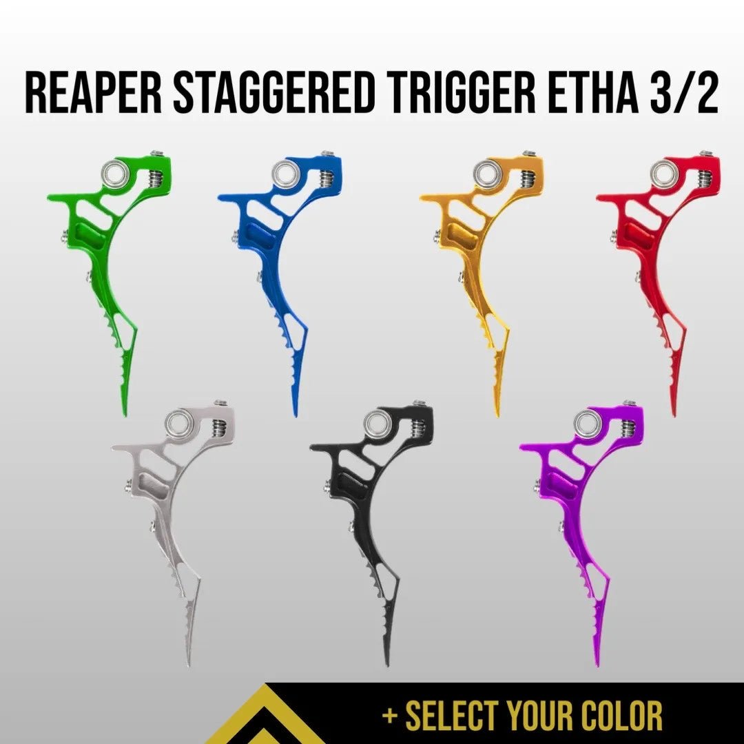 HK Army Reaper Staggered Trigger ETHA 3 / 2 - Time 2 Paintball