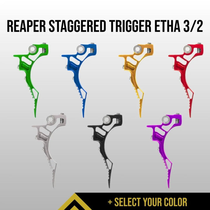 HK Army Reaper Staggered Trigger ETHA 3 / 2 - Time 2 Paintball