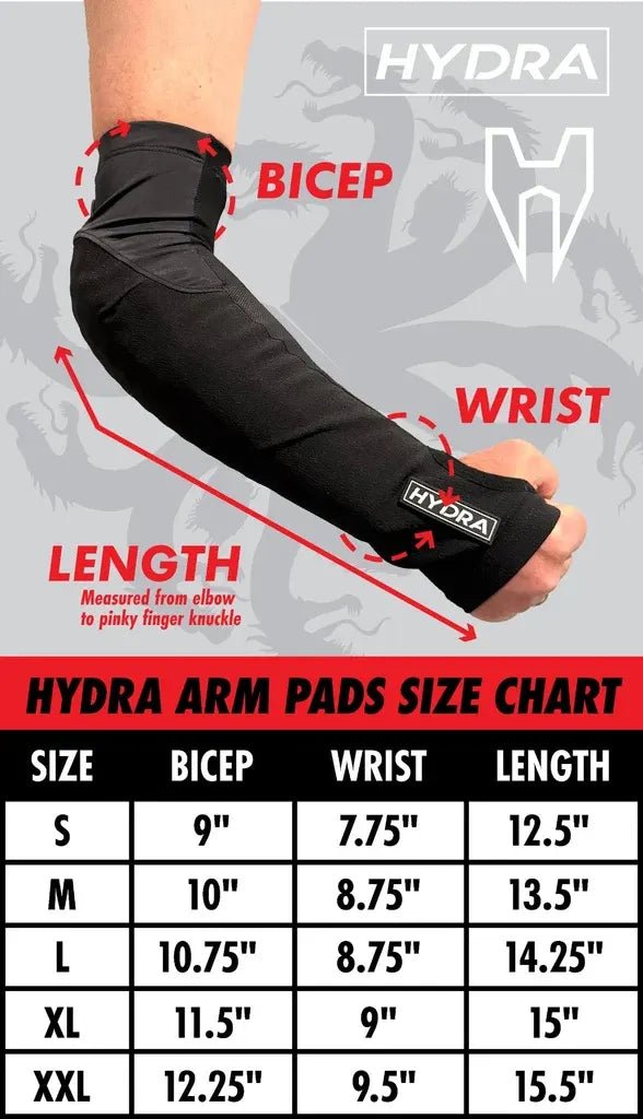 Hydra Elbow Arm Pads - Time 2 Paintball