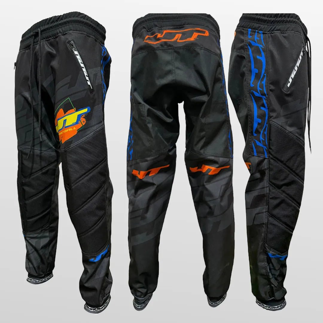 JT Classic Pants - Blue / Orange - Time 2 Paintball