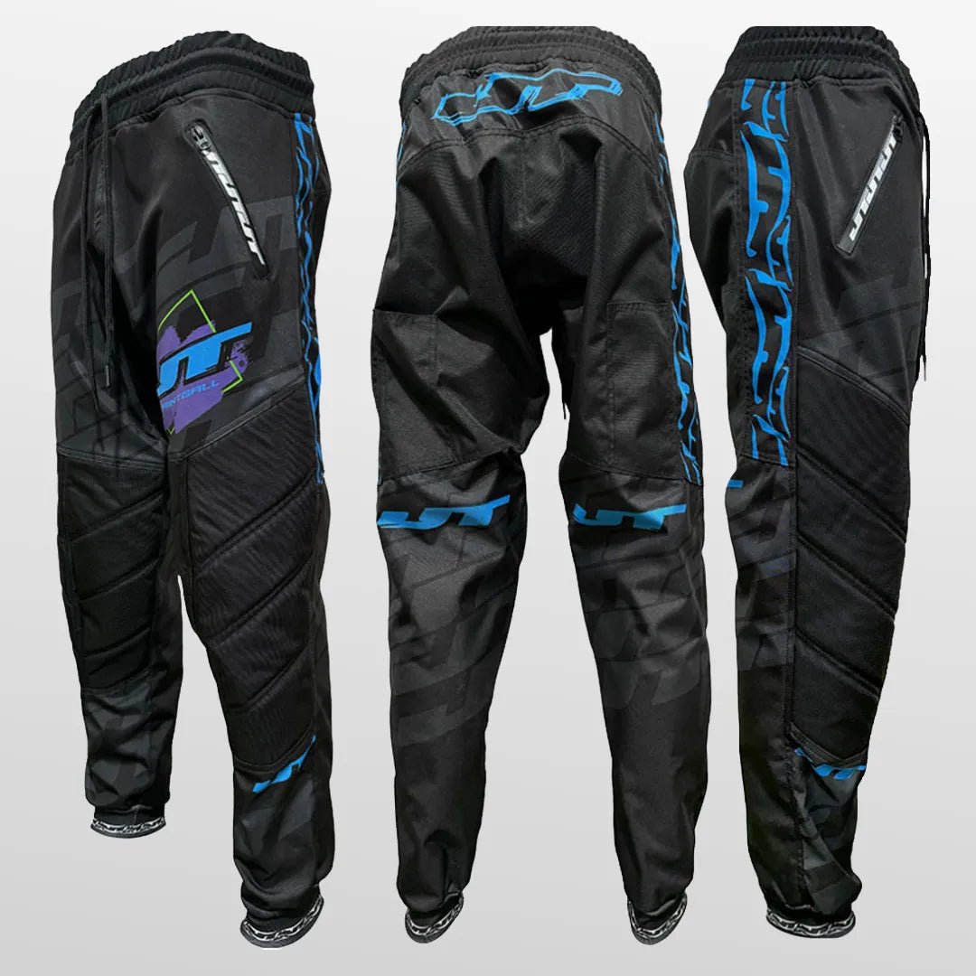 JT Classic Pants - Teal / Purple - Time 2 Paintball