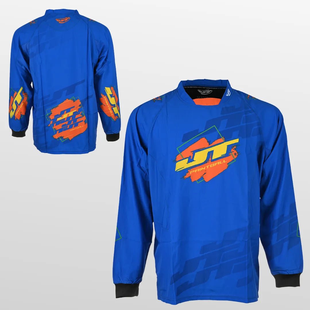 JT Jersey Blue / Orange - Time 2 Paintball