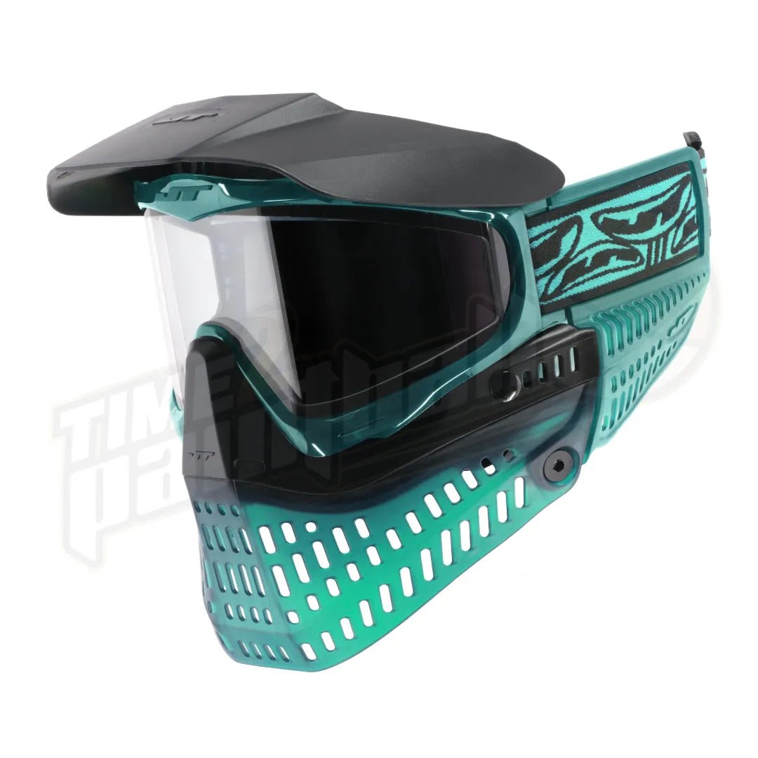 JT Proflex SE ICE Series XFactor Teal with Chrome Thermal Lens - Time 2 Paintball