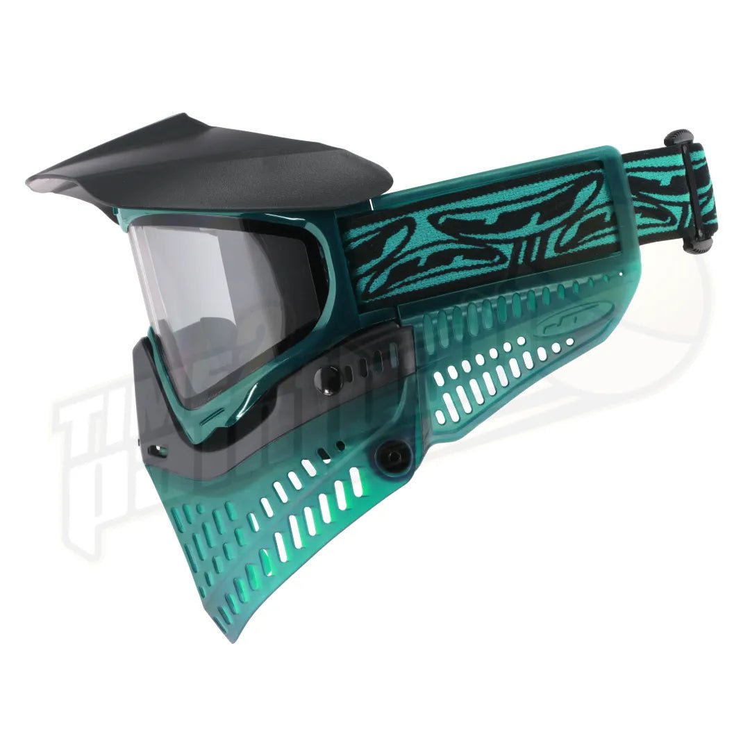 JT Proflex SE ICE Series XFactor Teal with Chrome Thermal Lens - Time 2 Paintball