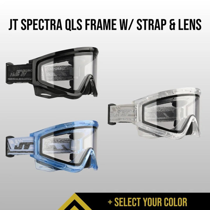 JT Spectra Proflex QLS Frame w/ Clear Lens and Strap - Time 2 Paintball