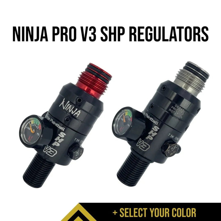 Ninja PRO V3 SHP Tank Regulator - 4500 PSI - Time 2 Paintball