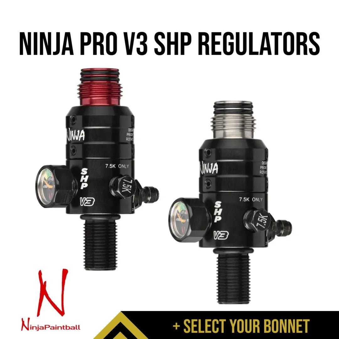 Ninja PRO V3 SHP Tank Regulator - 4500 PSI - Time 2 Paintball