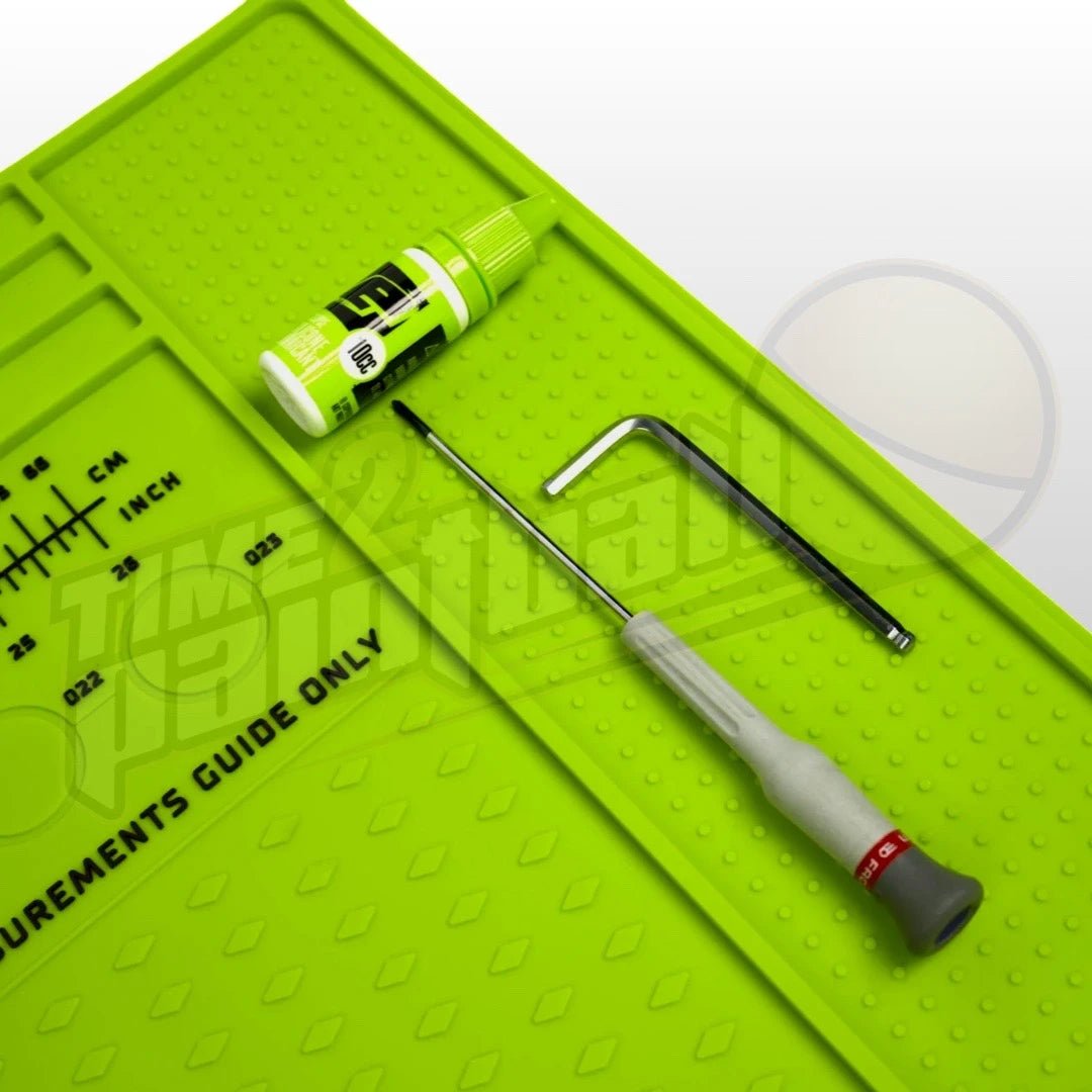 Planet Eclipse XL Magnetic Tech Mat - Green - Time 2 Paintball