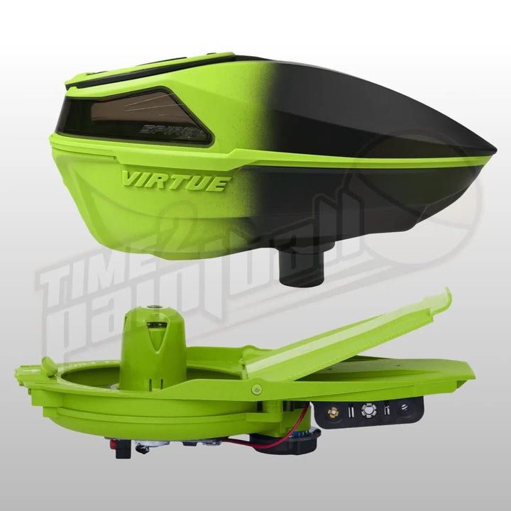 Virtue Spire V (5) Loader - Acid Black Fade - Time 2 Paintball